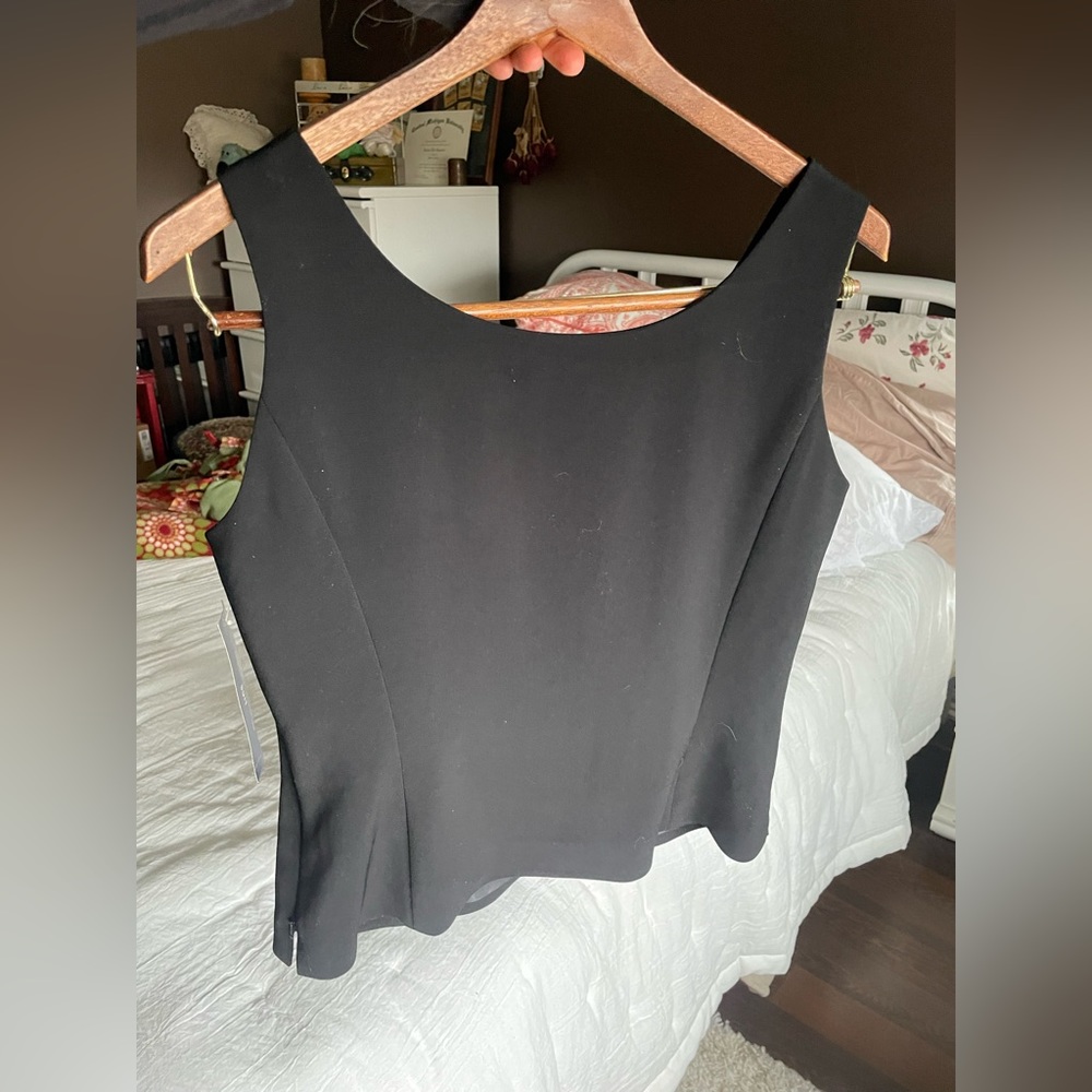 Black Suit Top